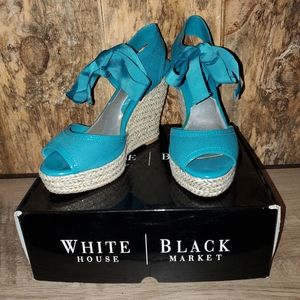 Womens Blue Heels